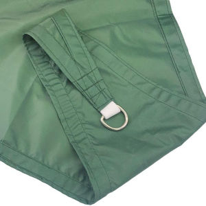 Dark Green 420D UV Block Sun Shade Sail Waterproof Oxford Awning Outdoor Shade Cloth with Multiple Sizes