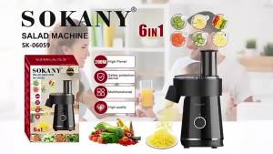 8-in-1 Electric Vegetable Cutter Multifunctional Food Processor Vegetable Slicer Shredder Grinder for Home Kitchen