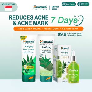 HIMALAYA Acne Care Solution Set | Acne Defence Skincare with Purifying Neem Extract
