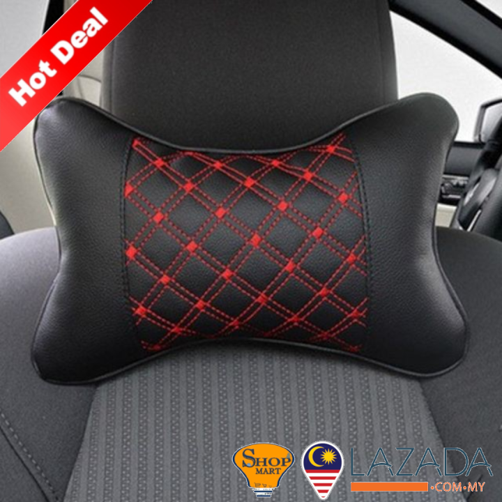 Car headrest outlet pillow