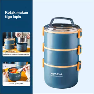 Furnibest Lunch Box Kotak Makan Siang Bento Portabel Tahan Bocor Lunch Box Container