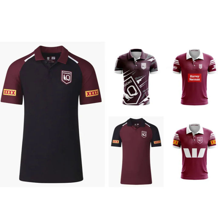 2024 Queensland Maroons Origin Rugby Jersey Men's POLO | Lazada PH