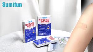 Sumifun Boxed Band-Aids 100 Packs Help Treat Trauma Sutures Wounds Trade Across Borders K000018