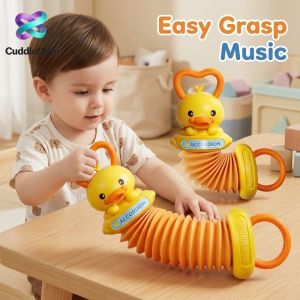 Baltra Baby Accordion Toy Cartoon Music Pull Squeeze Grasp Training Sensory For 1 3 Years
