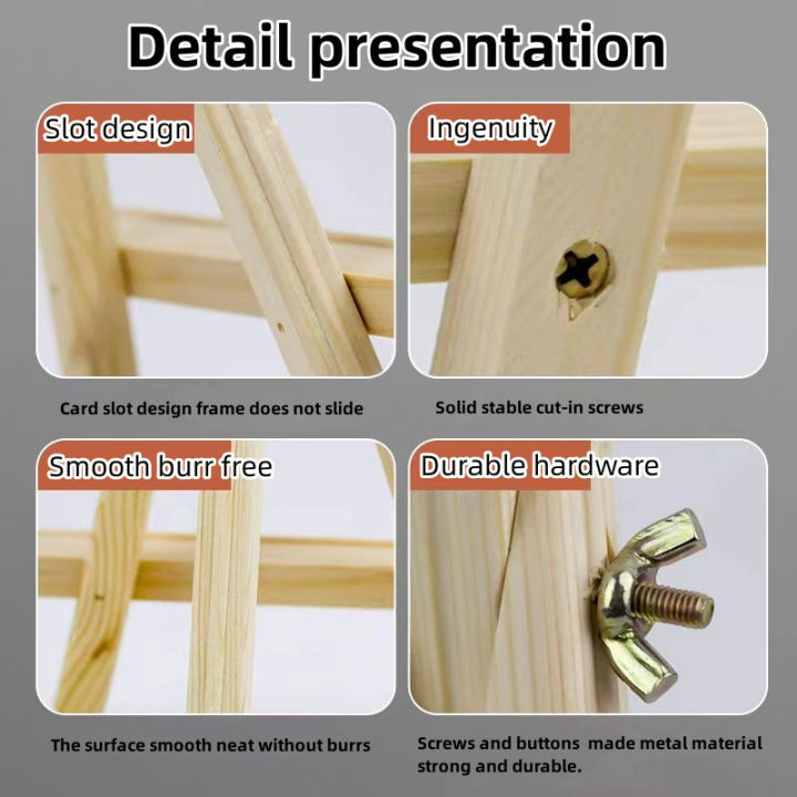 Natural%20Wood%20Mini%20Easel%20Frame%20Multifunctional%20Wooden%20Display%20Mini%20Tripod%20Easel%20Stand%20Art%20Supplies%20-%20Image%204