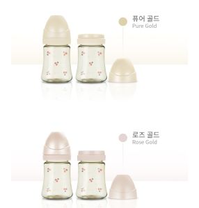 GROSMIMI PPSU Feeding baby Bottle cherrish Twin Pack (exclude Nipple)