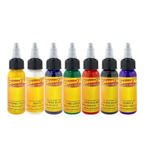 16 Warna 30ml Tinta Tato Permanen Tato Tinta Set Pigmen Tinta Tato Tintas