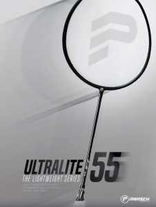 PROTECH ULTRALITE 55(72G) UNSTRUNG RECOMMENDED STROKEPOWER & CONTROL
