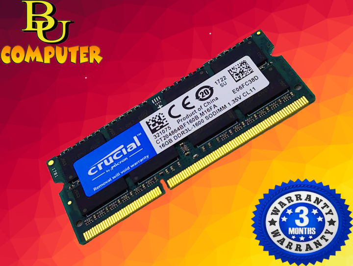 Laptop Memory Ddr3l 1600mhz Sodimm MEMORY LAPTOP DDR3 8GB RAM