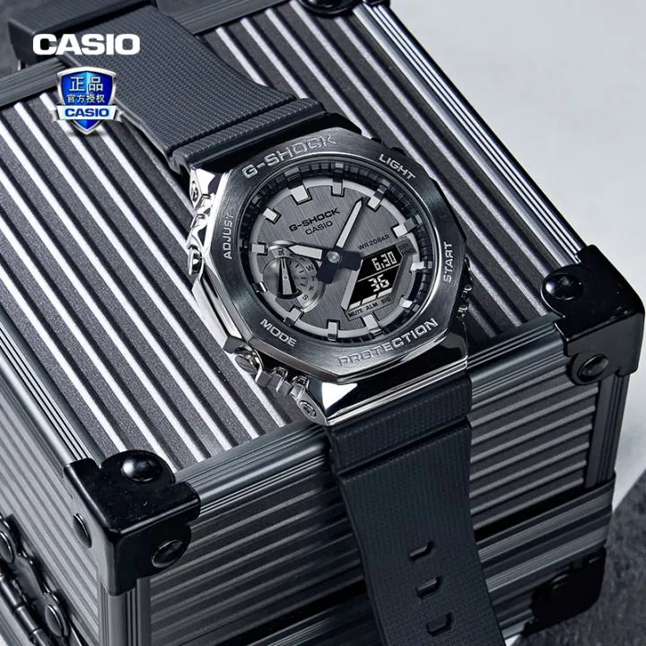 Casio farm oak octagonal metal gshock youth male Casio waterproof ...