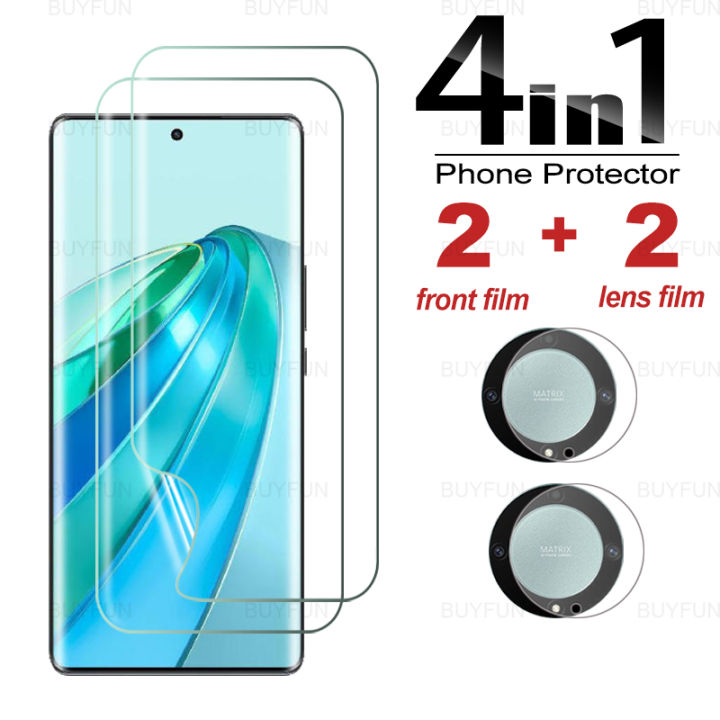 4in 1 For Huawei Honor X9a X40 Hd Front Hydrogel Film For Honor Honer Honar X9a X9b Honor X9b 4559