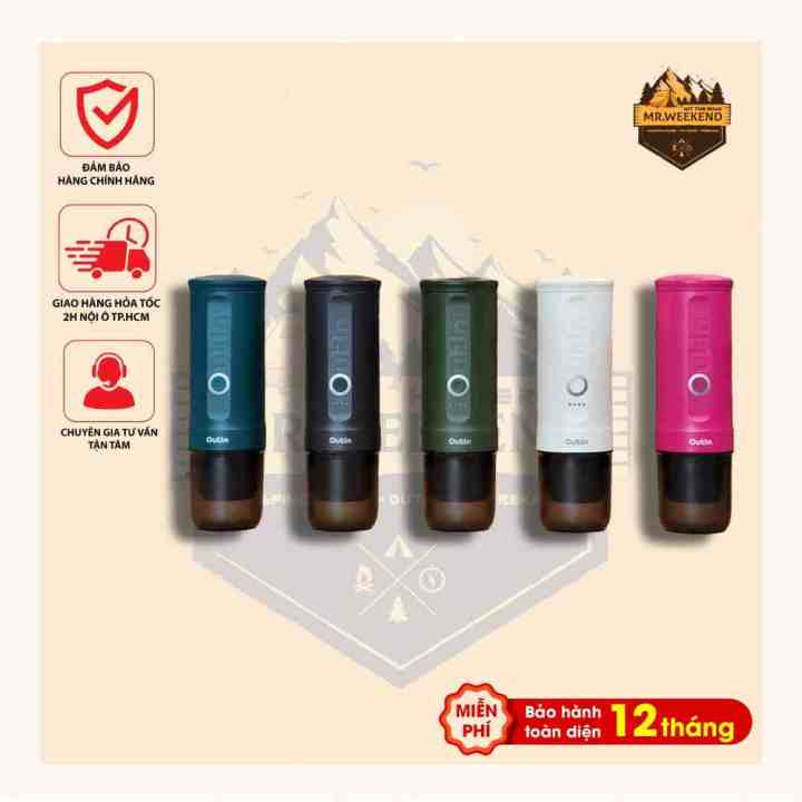 Máy Pha Cà Phê Outin Nano Portable Espresso Machine - Chính Hãng