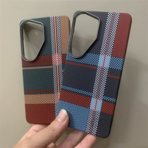 Phone Case For Samsung S26 S25 S24 S23 Ultra Wireless Charge Carbon Fiber Texture Shell Lens Armor Shockproof PC Covers