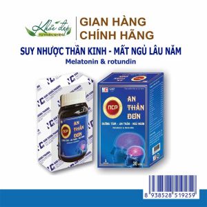 AN THẦN ĐƠN Dưỡng tâm an thần ngủ ngon - Hộp 30v