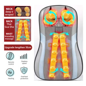 JAIYORL เครื่องนวดหลังไฟฟ้าเบาะนวดตัวนวดไหล่นวดคอ