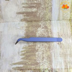 Pinset Pastel Pastel Color Tweezer Handicraft Pinset Penjepit Kerajinan Tangan journal supplies Pinset Siku Lurus