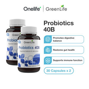 GreenLife Probiotics 40B (30 Delayed Release Capsules) - Advanced Digestive Balance & Gut Restoration