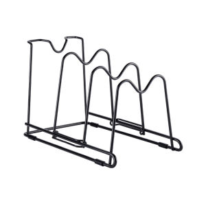 NACHUAN Metal Iron Art Multi-function Pot Cover Frame Kitchen Storage Racks 4 Layer Cutting Board Knife Holder Storage Rack