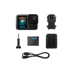 GoPro HERO13 Black Waterproof Action Camera with 5.3K60 Video 27MP Photo plus Compatability with HB-Series Lenses