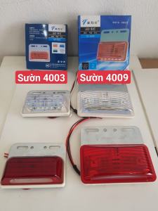 đèn Led sườn mã 4009 đèn sườn xe tải. giá 1 cặp. điện 12V - 24V siêu sáng siêu bền
