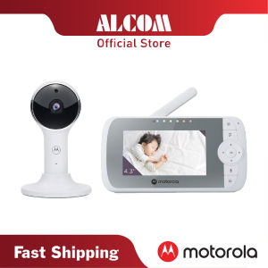 MOTOROLA VM64 Baby Monitor with 4.3" Full HD 1080p Two-way Talk Infrared Night Vision & 300m Range