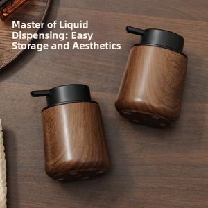 YANGS Refillable Foaming Pump Bottle 250ml Multifunctional Liquid Lotion Storage Bottles Portable Manual Press Making Foam Container Household