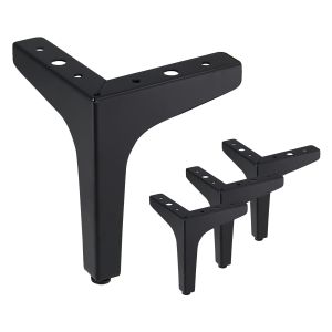 4Pcs Solid Steel Triple legged Sofa Leg Metal Furniture Leg for Cabinet TV Stand Sofa Light Luxury Furniture Support Feet
