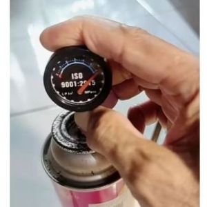 Alat pengukuran tekanan gas protabel/ alat pengukur isi gas kaleng