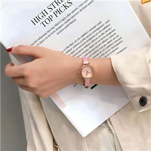 Jam Tangan Wanita Import Barsh Versi Korea Bahan Kulit Jam Tangan Mini Perempuan Bisnis Mewah
