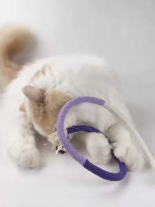 Mèo cưng đồ chơi hình nút thắt có thể gặm Đồ Chơi Bông Sợi Dây Thừng Gãi đồ chơi cho thú cưng làm sạch răng Chew Chew Chew Con Chó Đồ Chơi Mèo Phụ Kiện