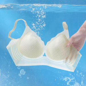 Large Size Seamless Comfortable Bra for Women Ice-Skinned Breathable Markless Cold-Climate Underwear Integrated Womens Clothing