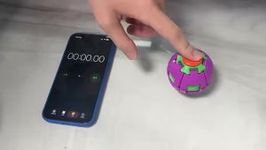 3D printed press-and-rotate gyroscope press-and-rotate stress-relief ball spinning ball finger spinner stress-relief ball