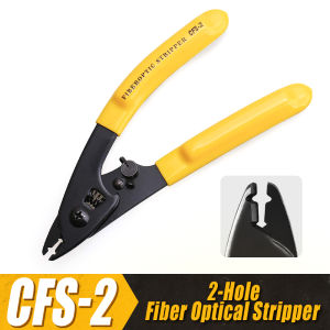 AMPCOM Fiber Optical Stripper CFS3/CFS2 Cable Cutting Plier for Simplex and Duplex OM2 OM3 OM4 OM5 Fiber Cable Stripping