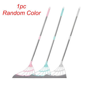 Magic Wiper Broom Wipe Squeeze Silicone Mop for Wash Floor Clean Tools Windows Scraper Pet Hair Non-Stick Sweeping Kitchen