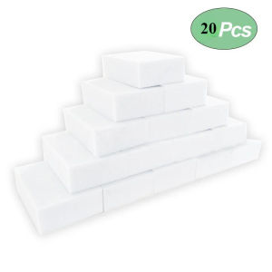 10/20Pcs White Magic Sponge Eraser Multi-Functional Cleaning Sponge Melamine Cleaner for Kitchen Office Bathroom Magic Nano Sponge Eraser Melamine Washing White kitchen Pad