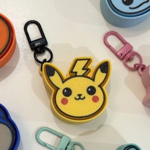 POKEMON 1 STRESS RELIEF FIDGET CLICKER KEYCHAIN PIKACHU JIGGLYPUFF CHARMANDER BULBASAUR SNORLAX