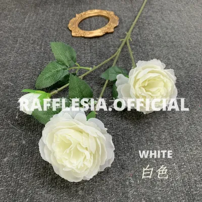 Artificial Flower Bouquet Peony Fake Home Wedding Table Decoration Bunga Palsu Buatan plastik