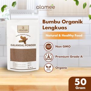 ALAMEE Lengkuas Bubuk Asli Galangal Seasoning Powder Murni Tanpa Campuran Bumbu Masak Dapur 50 Gram