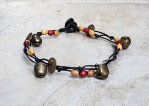 ของ สร้อยข้อเท้า กำไลข้อเท้า ผู้หญิง ผู้ชาย เหรียญ ถังกระดิ่ง ลูกปัด เชือกเทียน กระดิ่ง เครื่องประดับ โบฮีเมียน โบโฮ สร้อยข้อเท้า กำไลข้อเท้า สองสัญลักษณ์ ไม่มีรูปแบบใหม่