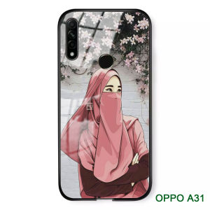 Softcase Glass Kaca  Oppo A31 - J39
