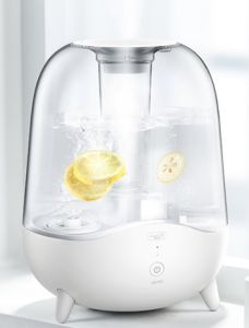 DEERMA F325 ULTRASONIC COOL MIST HUMIDIFIER 5L SILENT AROMATHERAPY DIFFUSER TRANSPARENT