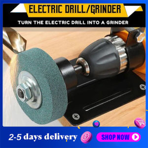 Drill Conversion Kit to Grinder Cutting Polishing Grinding Stand Holder Convenient Safety