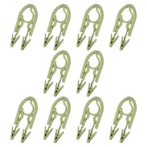 Tiết Kiệm Không Gian Kẹp Móc Áo Có Thể Gập Lại giá phơi quần áo Cho Cắm Trại Chuyến Đi Kinh Doanh Nhà Giặt Lưu Trữ Tổ Chức