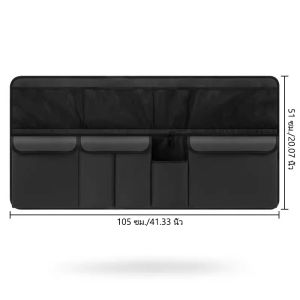 SEAMETAL Multi-functional Car Storage Hanging Bag Auto Interior Rear Seats Trunk Storage Box