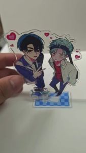 Alien Stage Ivan Till Anime Standee Lovely Double Characters Table Ornament Transparent Acrylic DIY Props Fandom Desk Deco