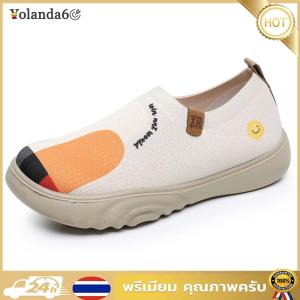 ผู้หญิงรองเท้าลื่นรองเท้าผ้าใบผ้ารองเท้าผ้าใบลายดอกไม้ Anti Slip Fashion Fashion Travel Shoes รองเท้าเดินเล่นแบบสบาย ๆ สำหรับการเดินทางกลางแจ้ง
