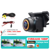 4K AHD 1296x1080P 180 Degree Fisheye Lens Night Vision Vehicle Rear View Reverse Camera For Car Monitor or Android DVD