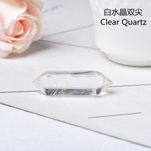 3-5cm Natural Crystal Double Pointed Hexagonal Prism Various Materials Gemstone Crystal Ornaments Healing Stone Crystal Minerals