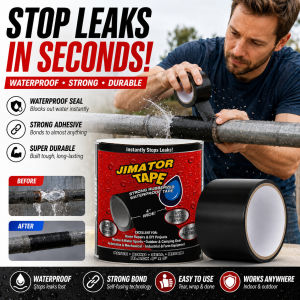 🔒【Instant Patch】 Heavy Duty Waterproof Repair Tape Strong Leak Seal Adhesive Tape for Roof Pipe Wall Gutter Outdoor Household Waterproof Sealing Black White High Tack