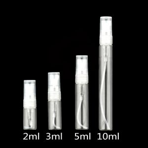 [COD]10PCS 2ml 3ml 5ml 10ml Portable Mini Refillable Perfume Empty Bottle Atomizer Pump Spray  Disposable Perfume  Clear Plastic Spray Bottle Portable Fragrance Spray Bottle